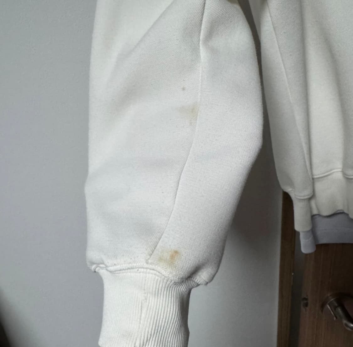 [L]파르티멘토 오버핏 PK(피케) 스웨트셔츠 아이보리 상품이미지5