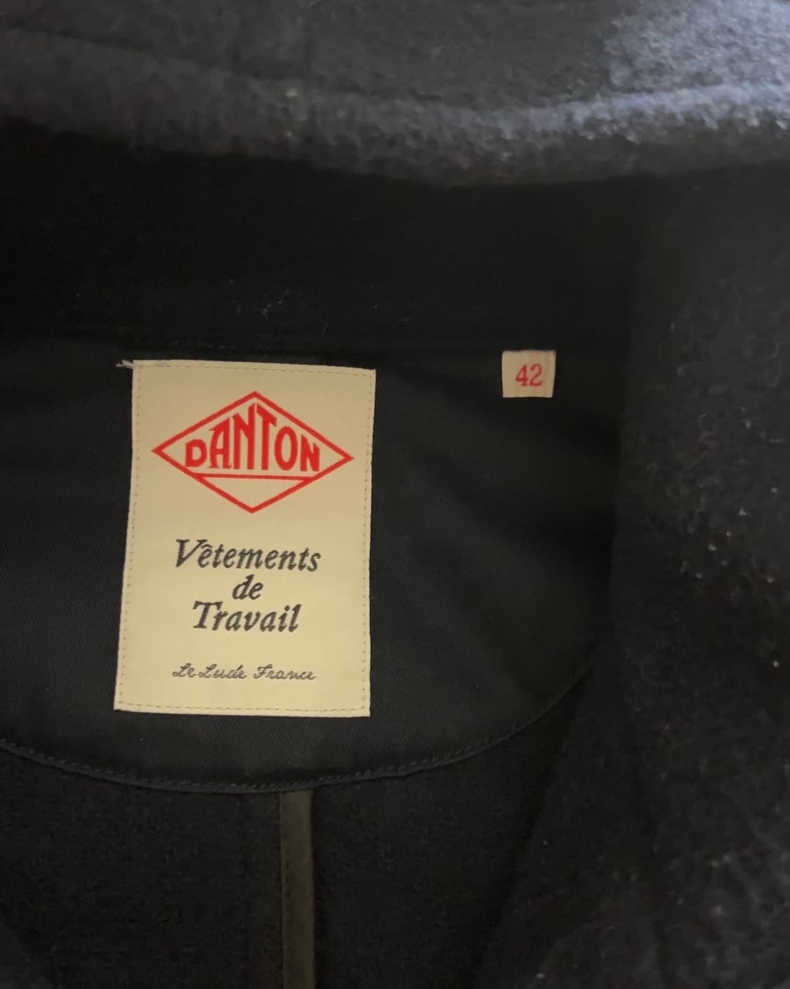 단톤 울 모사 후드 코트 42 상품이미지4