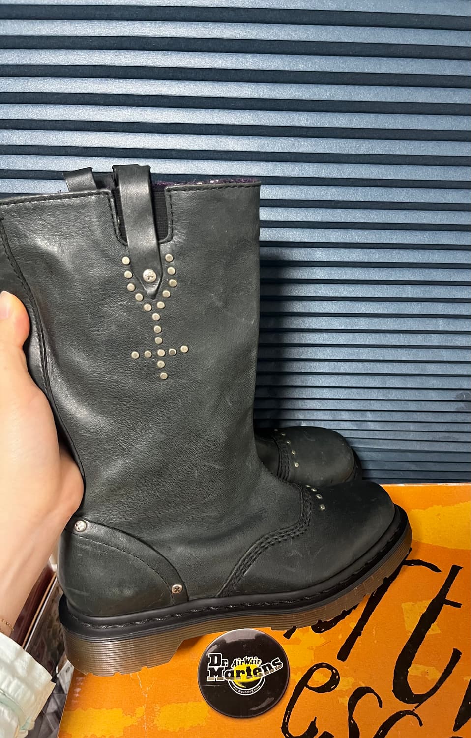 [희귀/단종] 닥터마틴 ALEXIA black noir UK3 상품이미지6