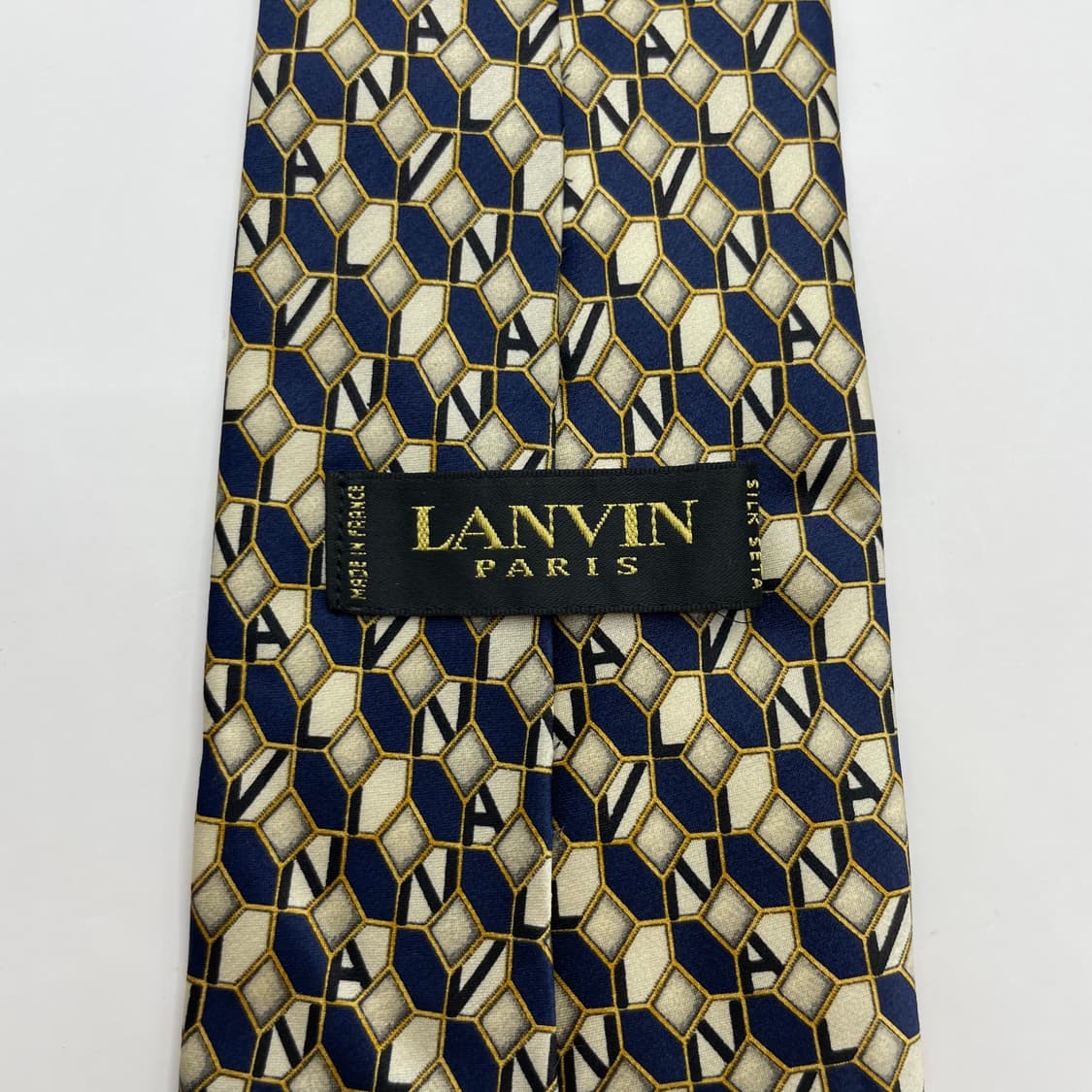 410) (LANVIN) 랑방 패턴 넥타이 상품이미지5