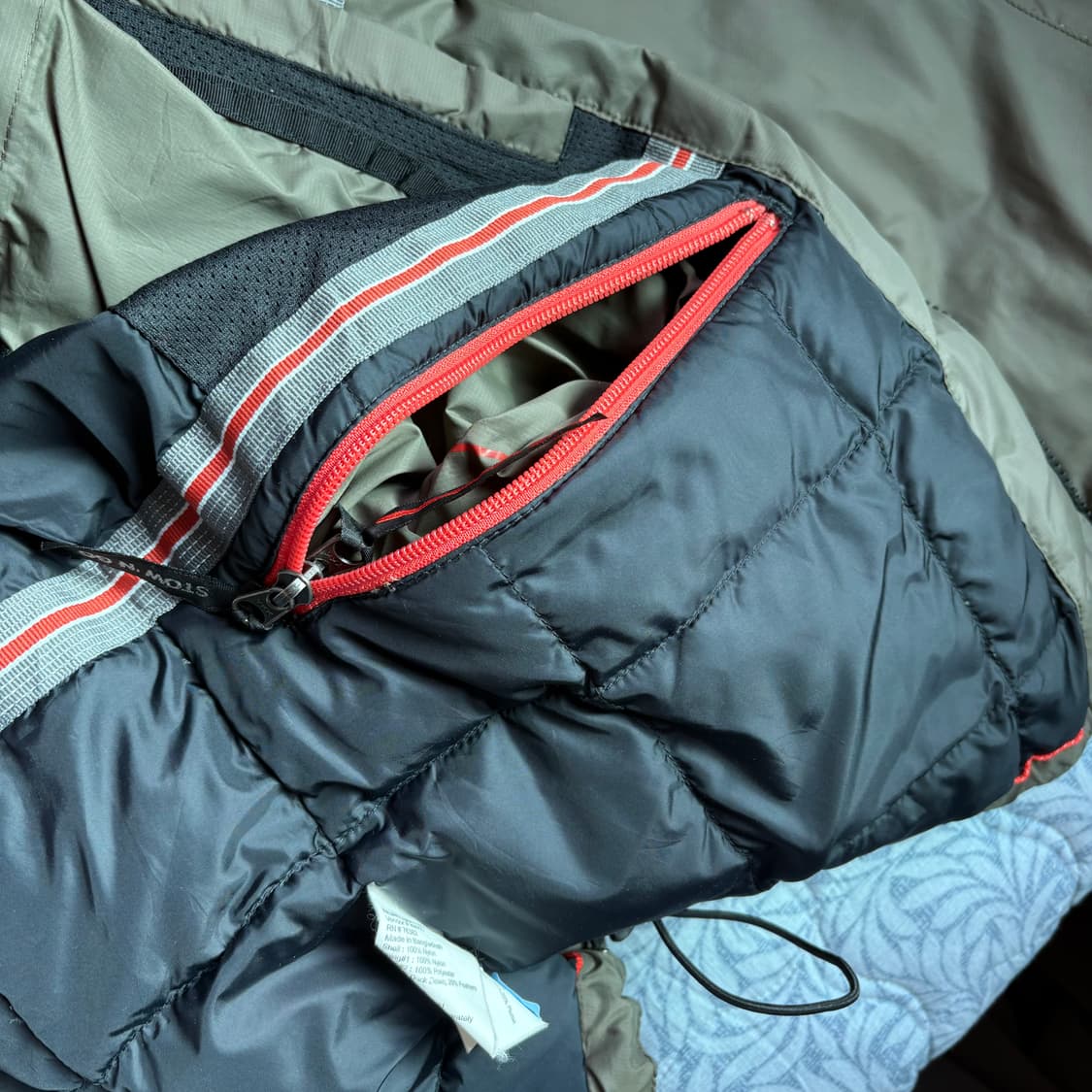 00s 팀버랜드 패커블 아웃도어 경량패딩 상품이미지9