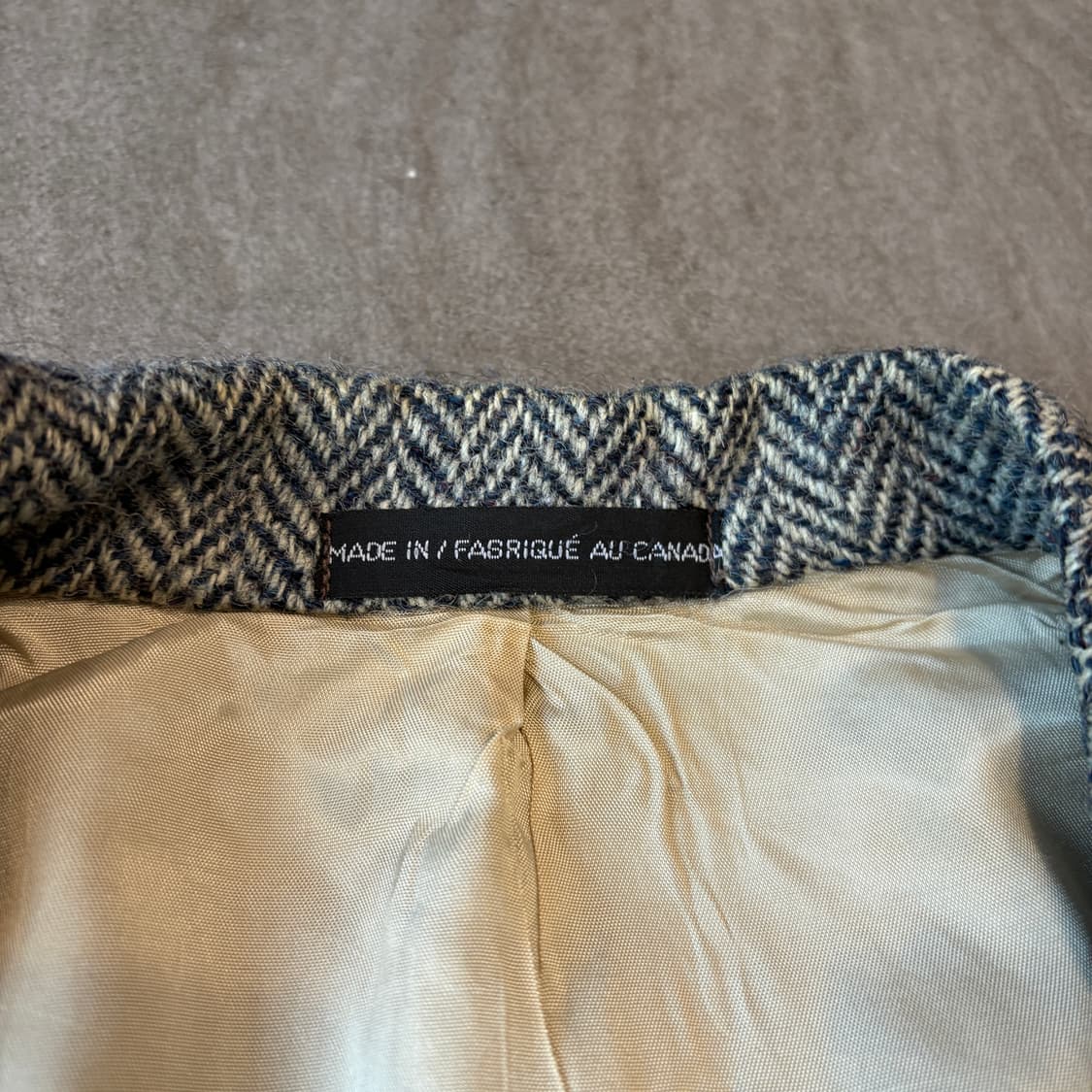 빈티지 해리스트위드 울 자켓 상품이미지5