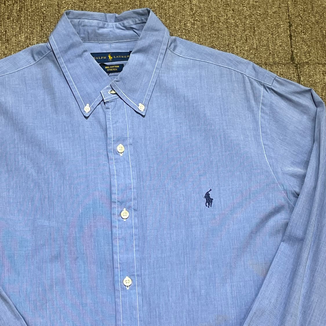  (L) POLO 폴로 랄프로렌 솔리드 셔츠  상품이미지4