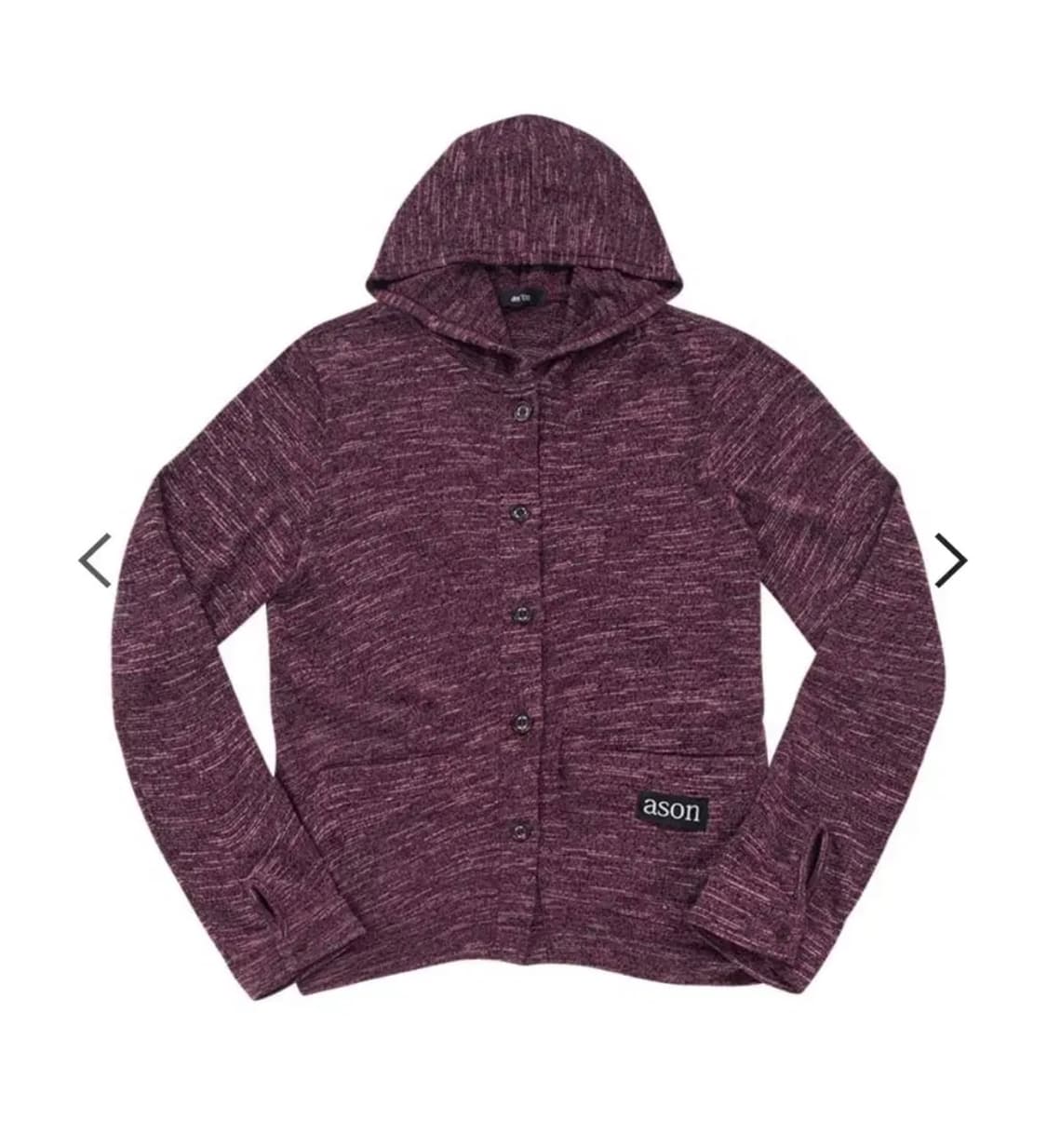 ason 애즈온 선데이 후드 가디건 상품이미지1