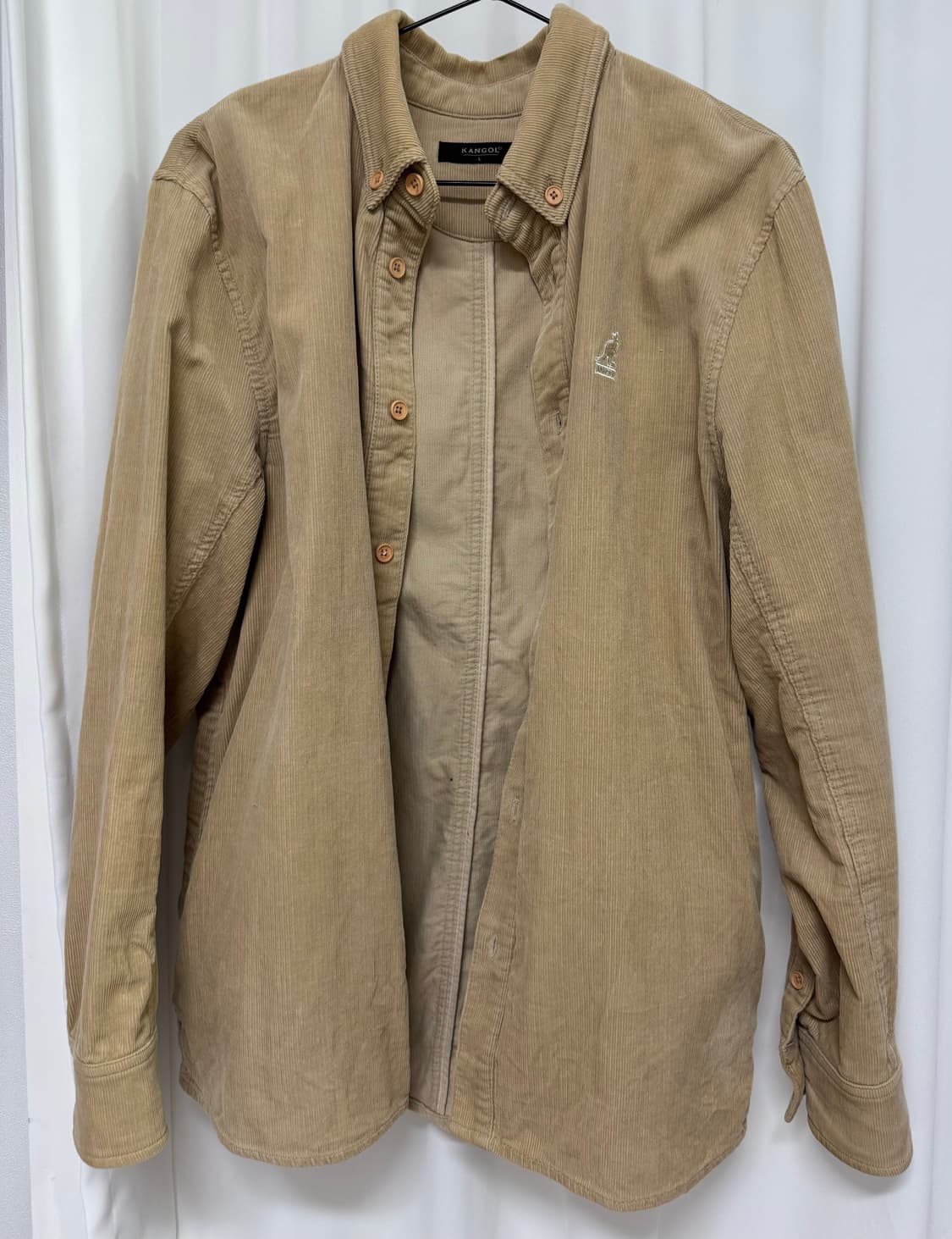 캉골 코듀로이 셔츠 L 상품이미지1