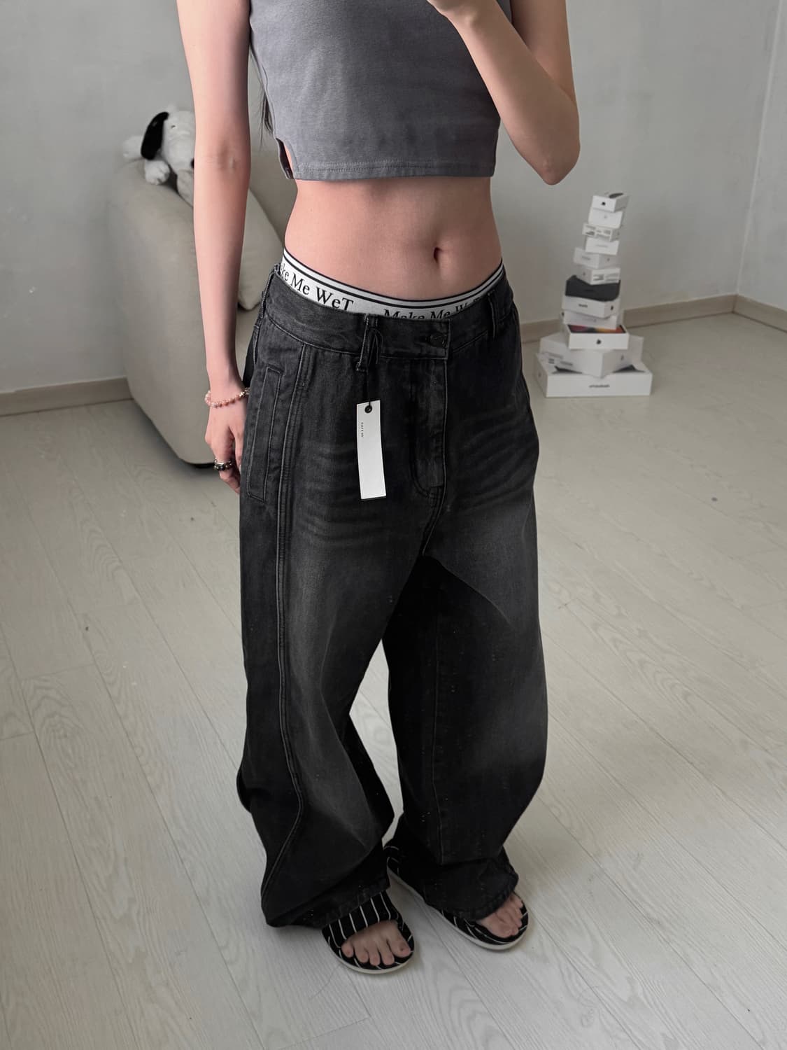 흑청 데님 상품이미지3