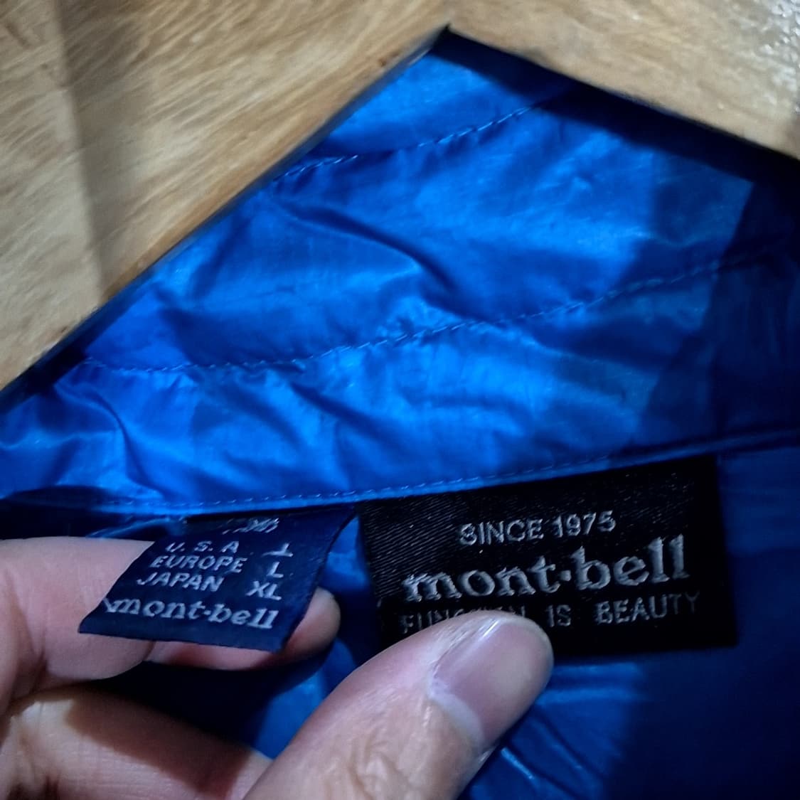 몽벨 1000FP 경량 패딩 상품이미지7