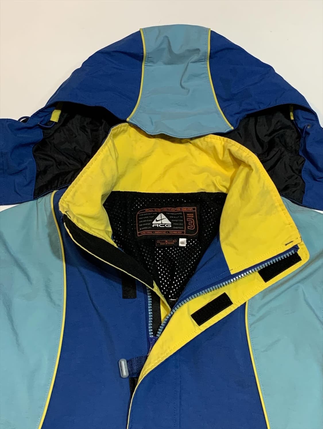 2000s 나이키 ACG OUTER LAYER 3 나일론 쉘 파카 상품이미지4