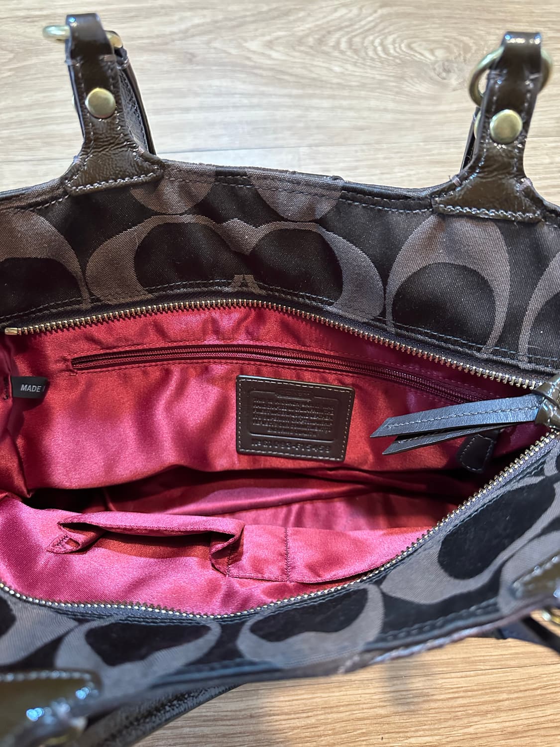 코치 멀티패턴 숄더백 상품이미지5