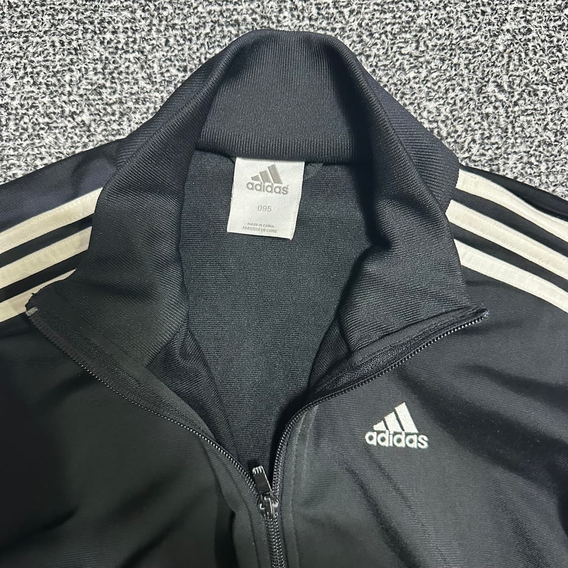 (95) 아디다스 삼선 트랙탑 져지 블랙 상품이미지2