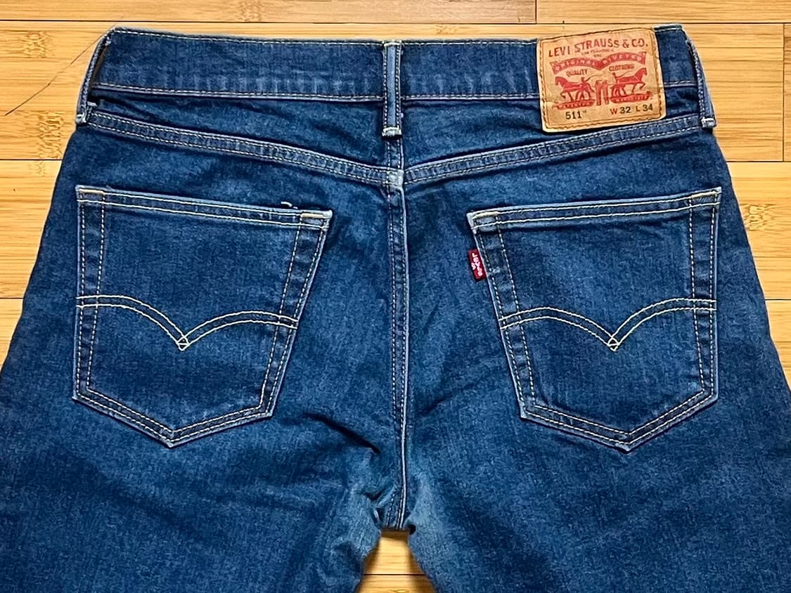 리바이스 511 데님팬츠 W32 L34 상품이미지4