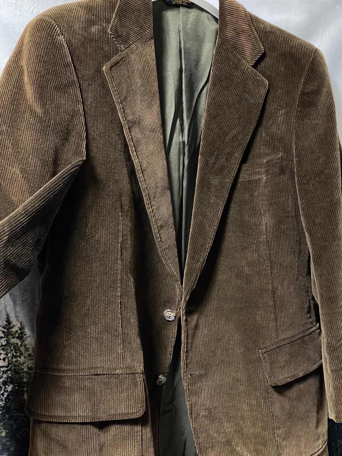 L~XL JPN 브룩스 브라더스 골덴 코듀로이 자켓 브라운 상품이미지2