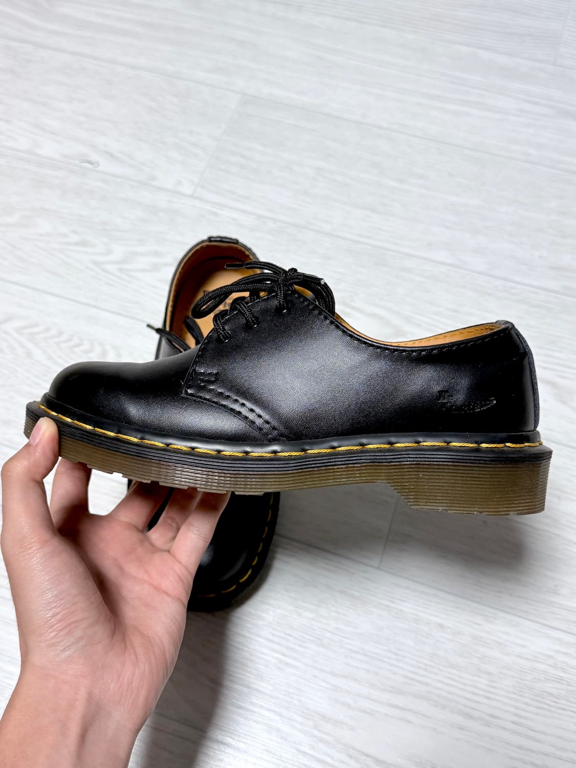 닥터마틴 1461 3홀 블랙 uk4 230~240 상품이미지1
