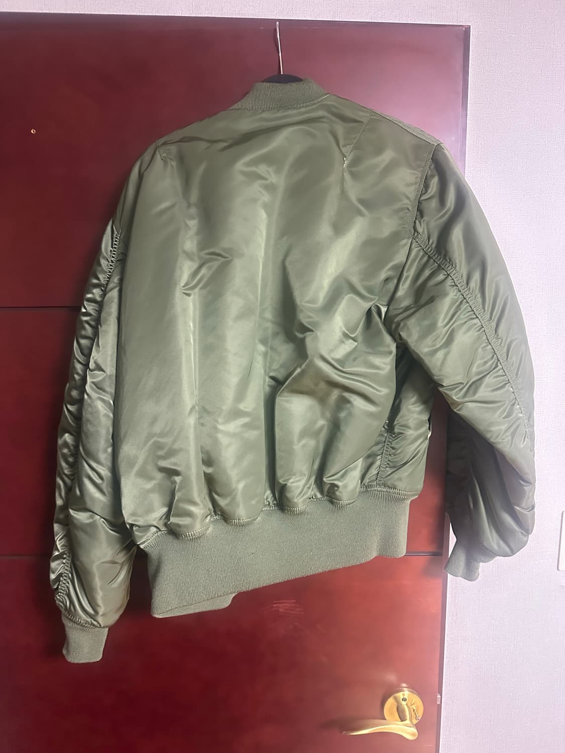 [L] 알파인더스트리 ma-1 세이지 상품이미지2