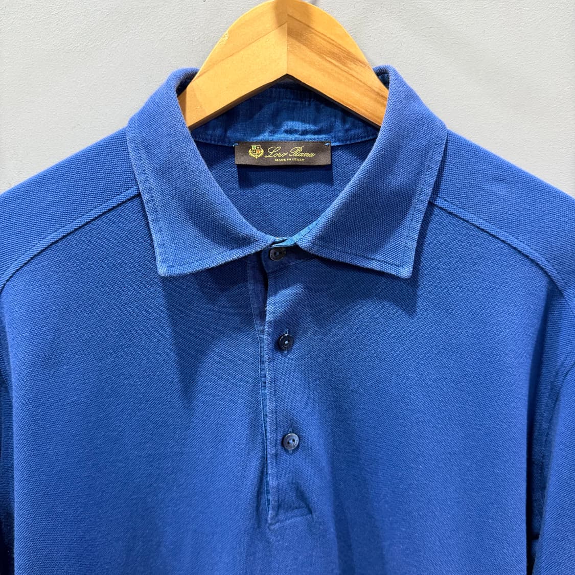 L 로로피아나 Loro Piana 긴팔 카라 티셔츠 상품이미지3