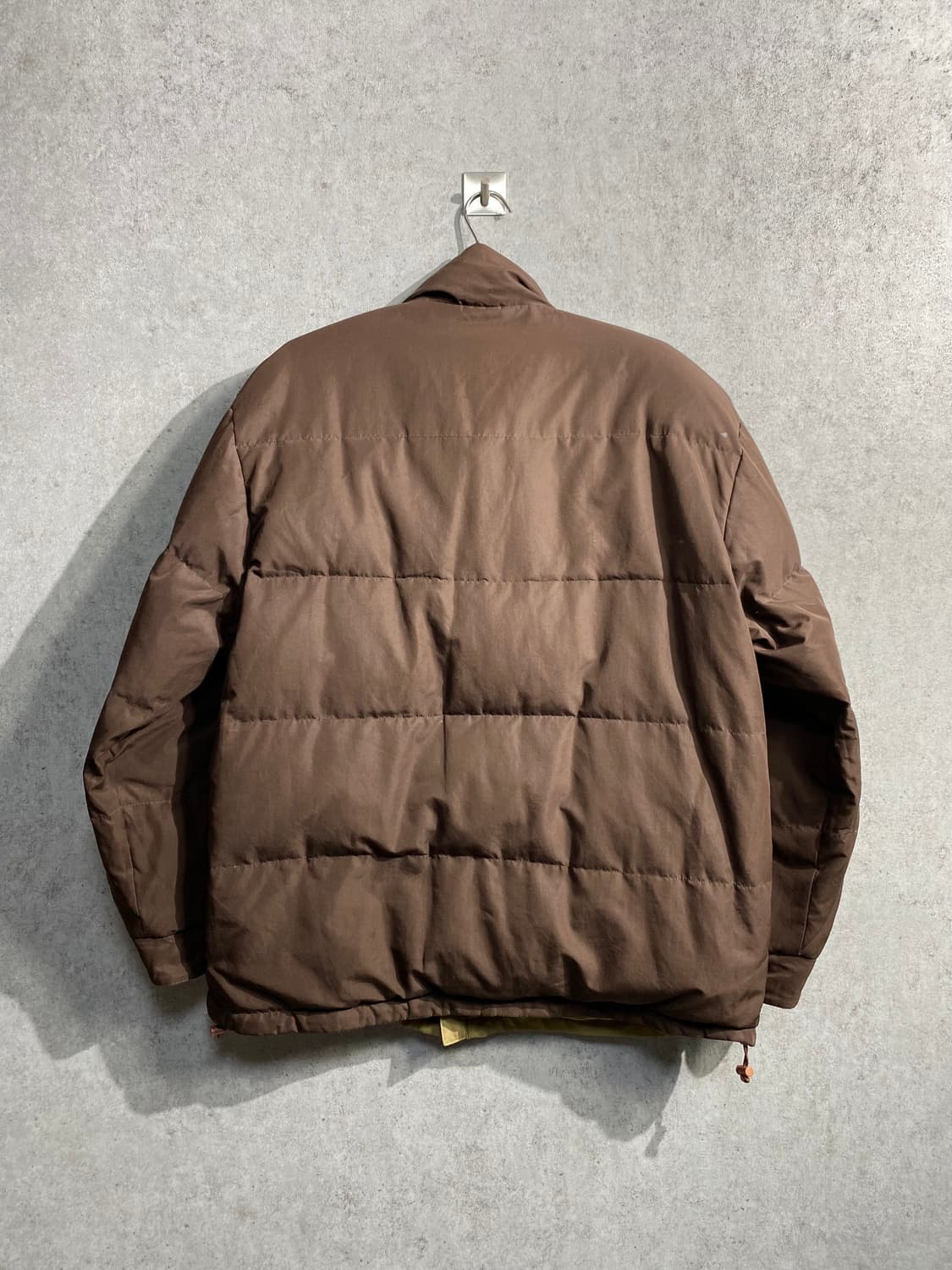 [100] 90s YSL 입생로랑 브라운 리버서블 구스다운 패딩 상품이미지5