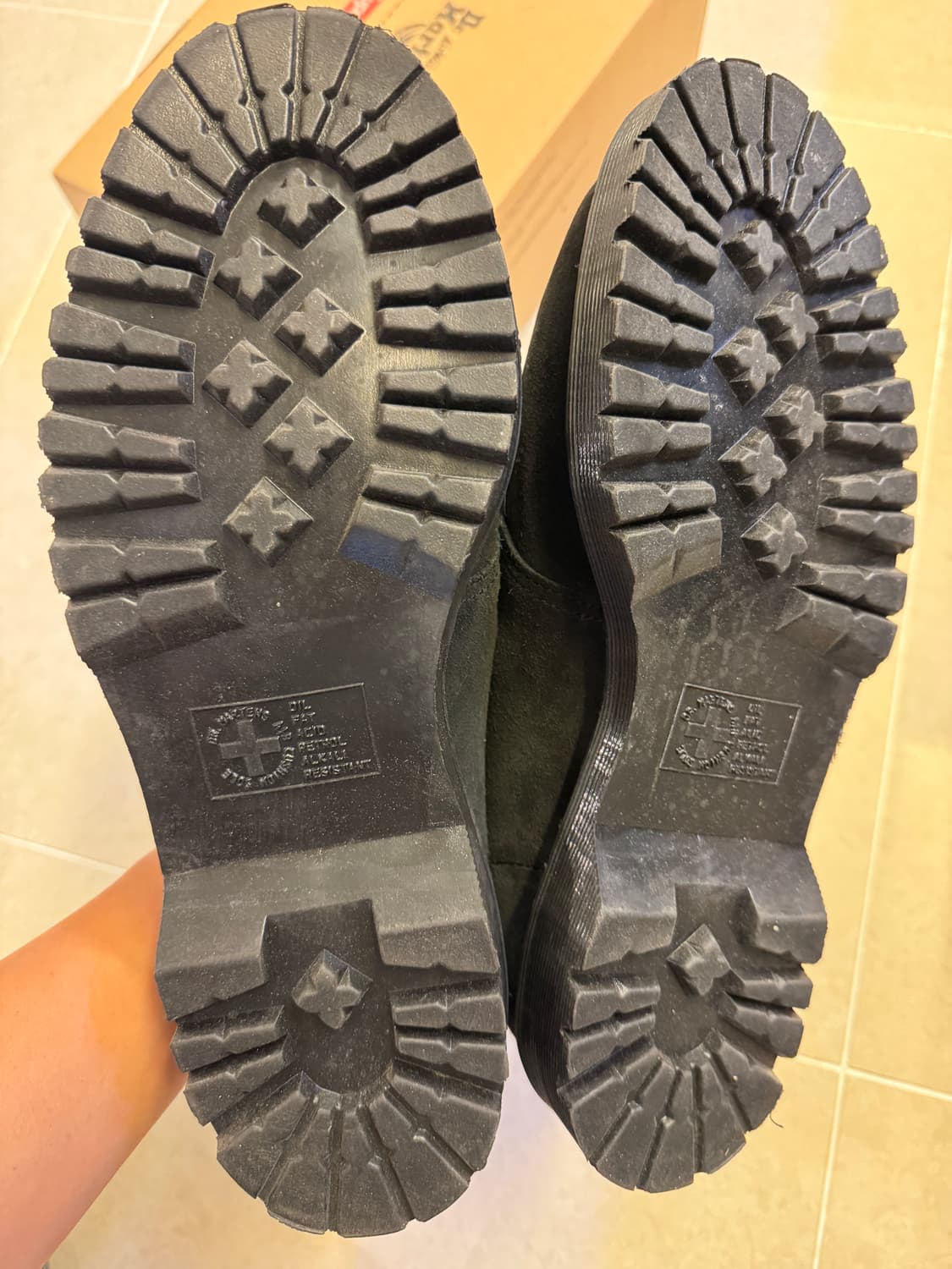 (285) Supreme  ❌  닥터마틴 램지 크리퍼 블랙 상품이미지9