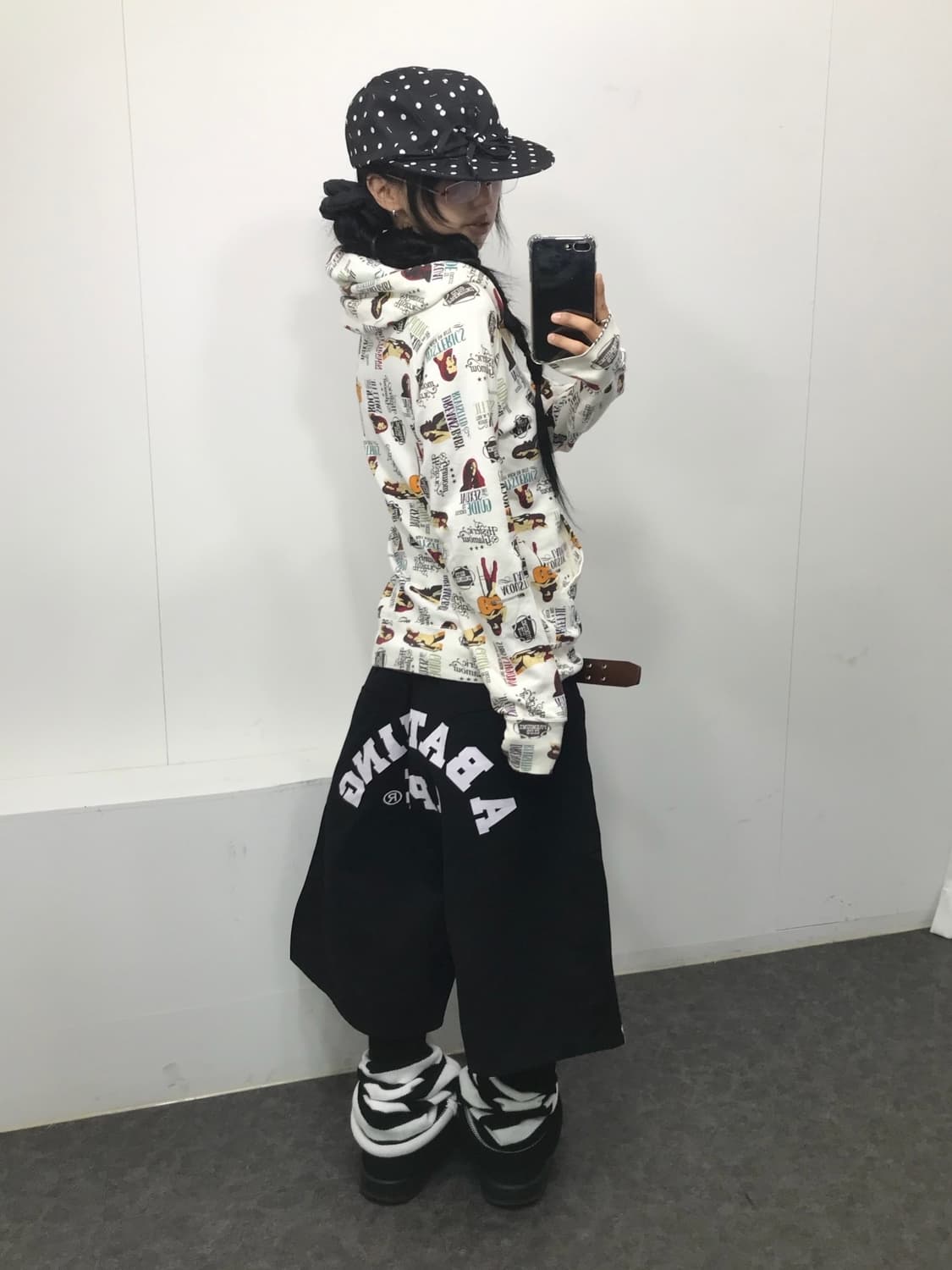 히스테릭글래머 히스걸 풀 프린팅 후드집업 상품이미지5