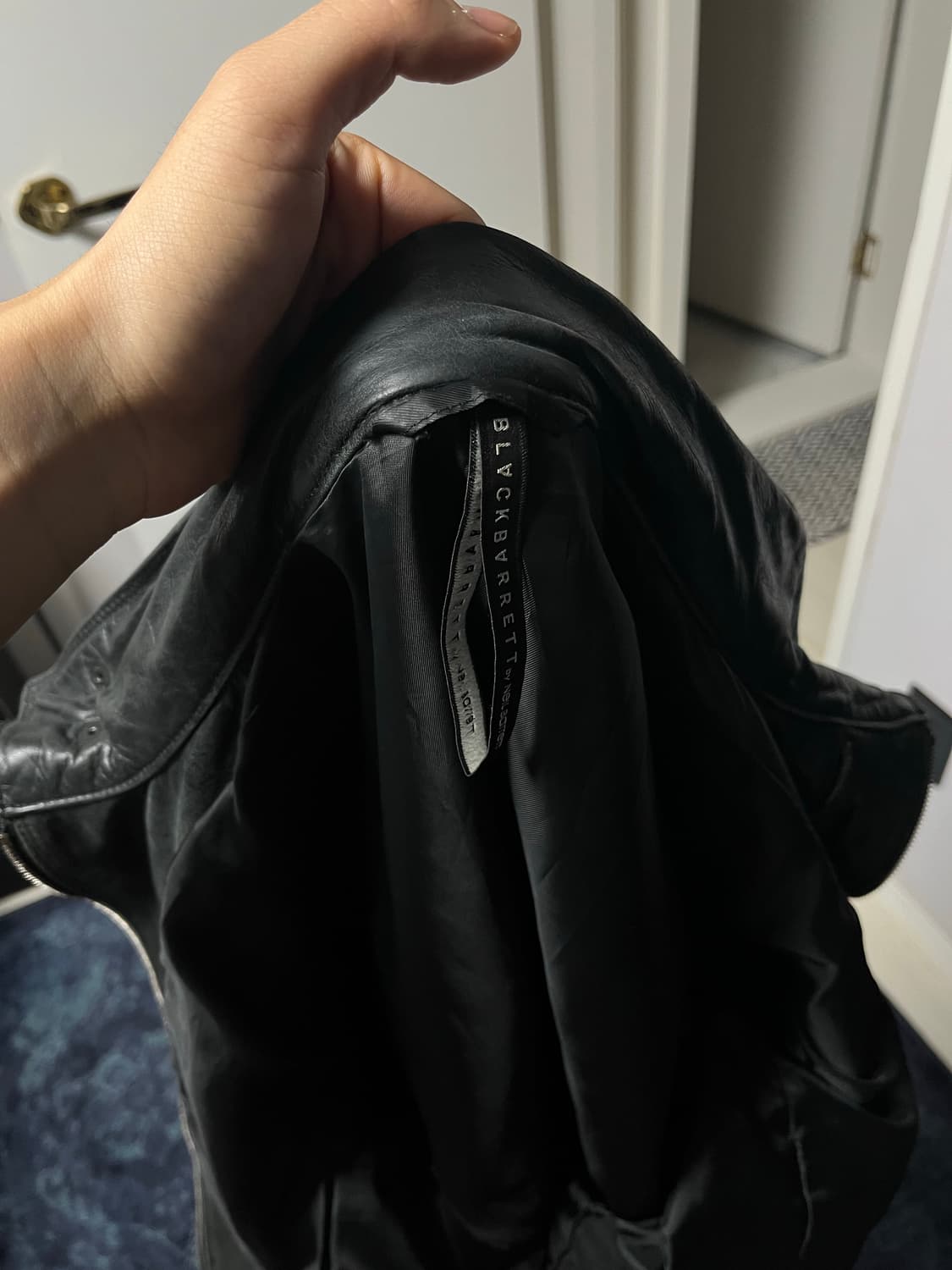 BLACK BARRETT 카우레더자켓 상품이미지6