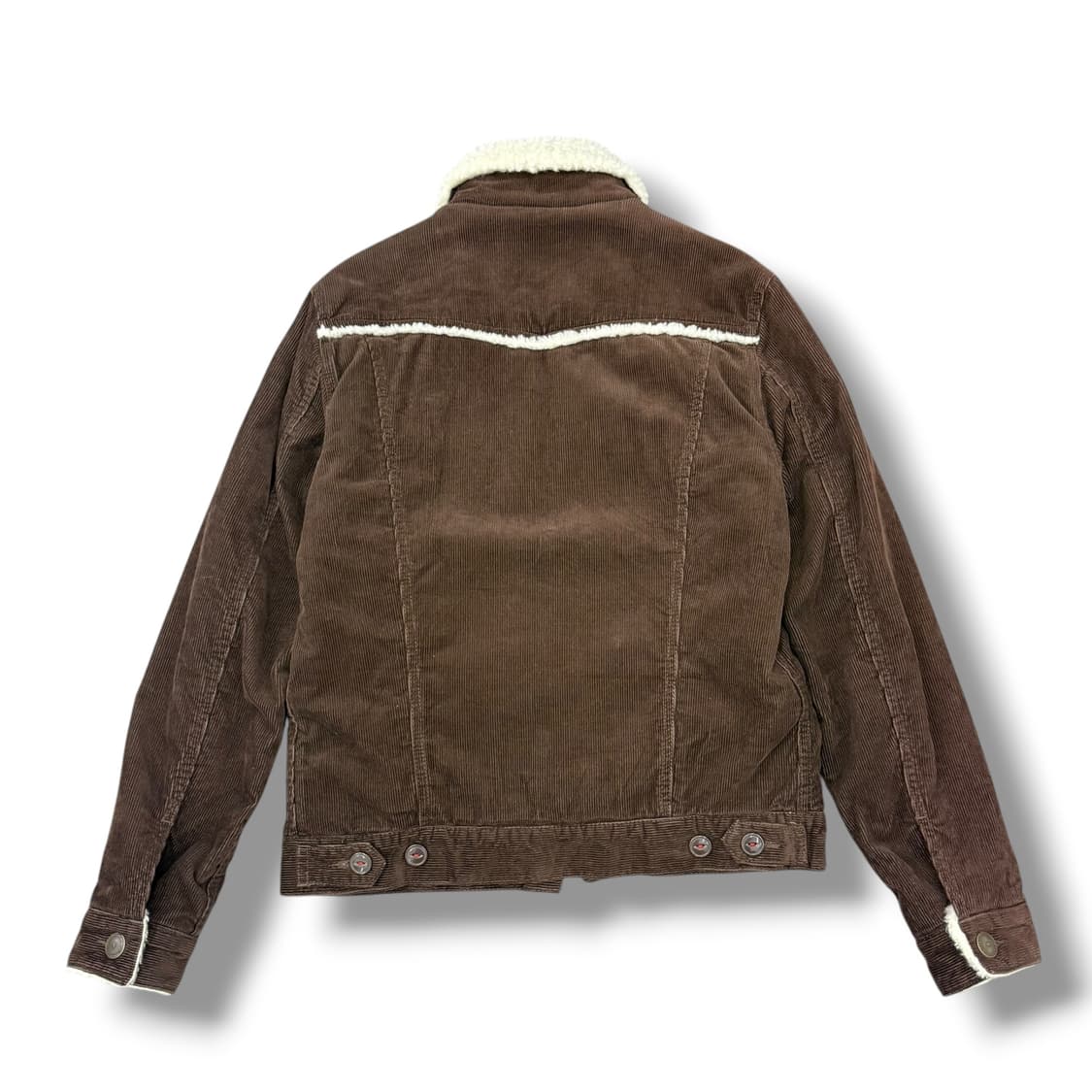 에드윈 셰르파 코듀로이 브라운 자켓 상품이미지2