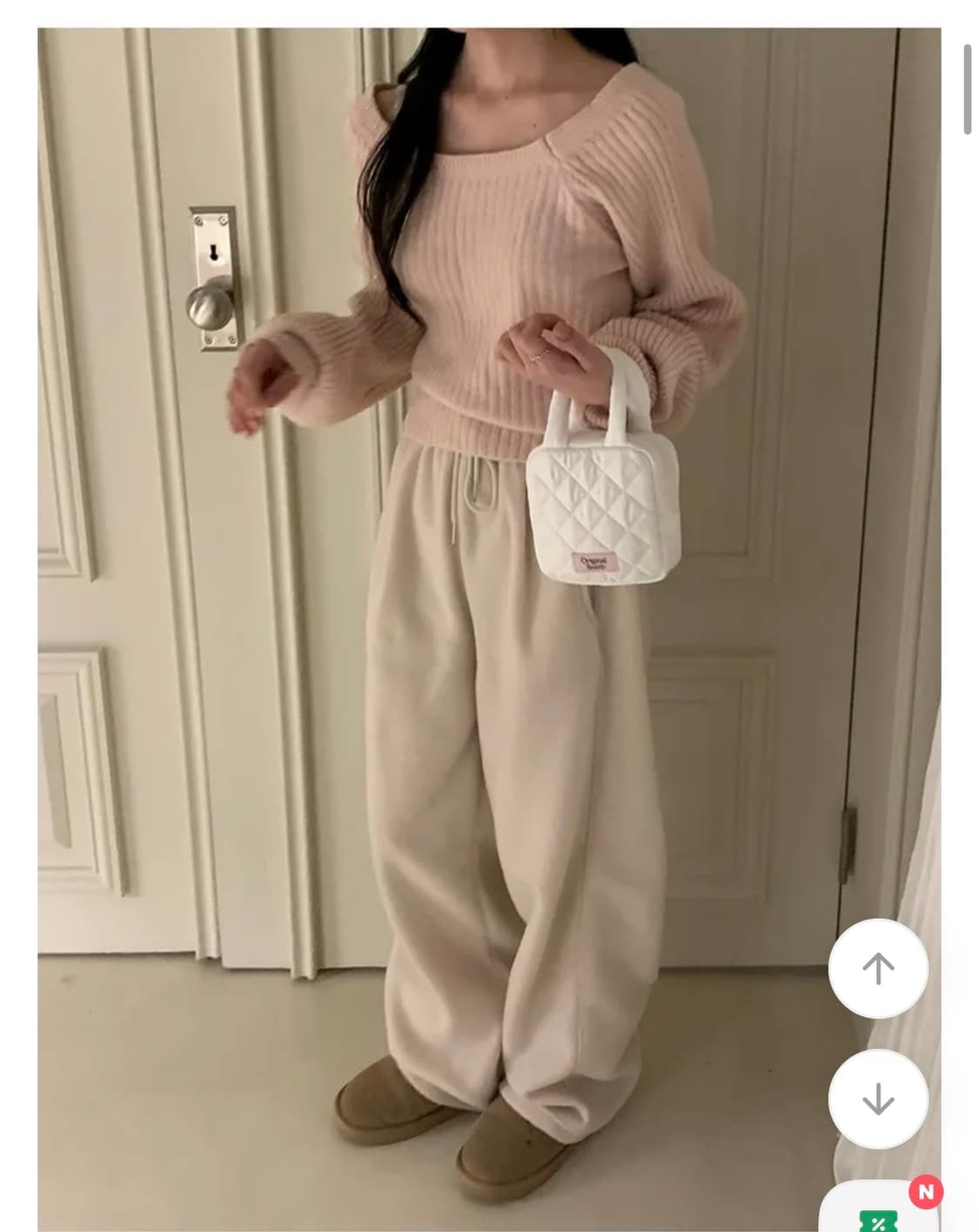 미니포에 후리스 트레이닝 팬츠 상품이미지1