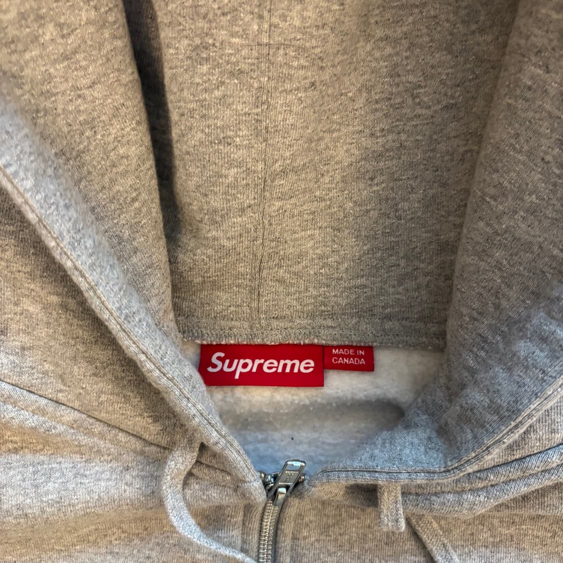 [XL] 25SS Supreme 스몰 박스 짚업 후드 상품이미지4