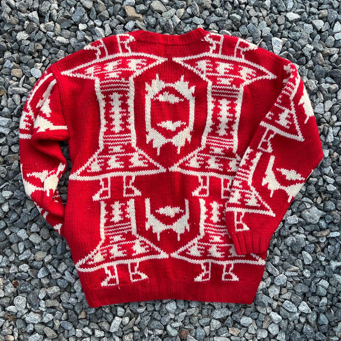 HENRI LUC CHAPLIS(프랑스)빈티지 울100 가디건(실측확인) 상품이미지10