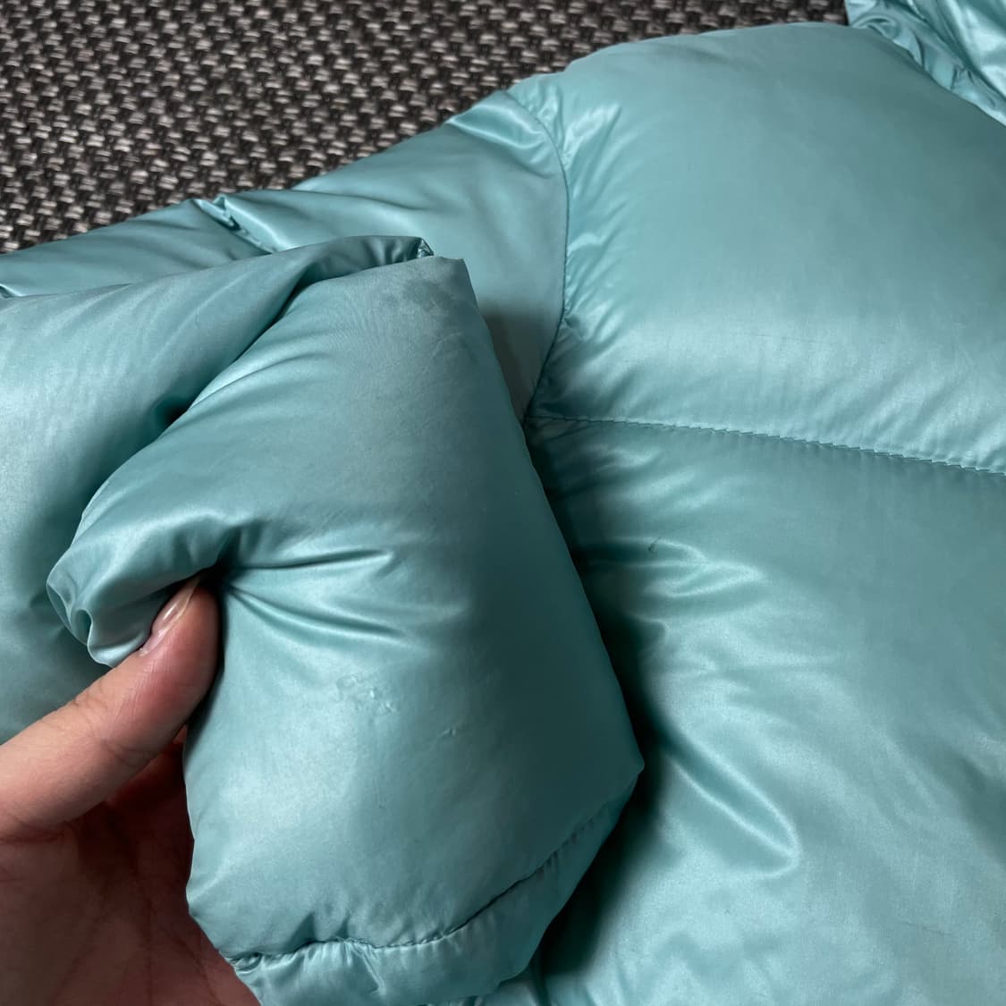 몽클레어 키즈 민트 다운 패딩 상품이미지5