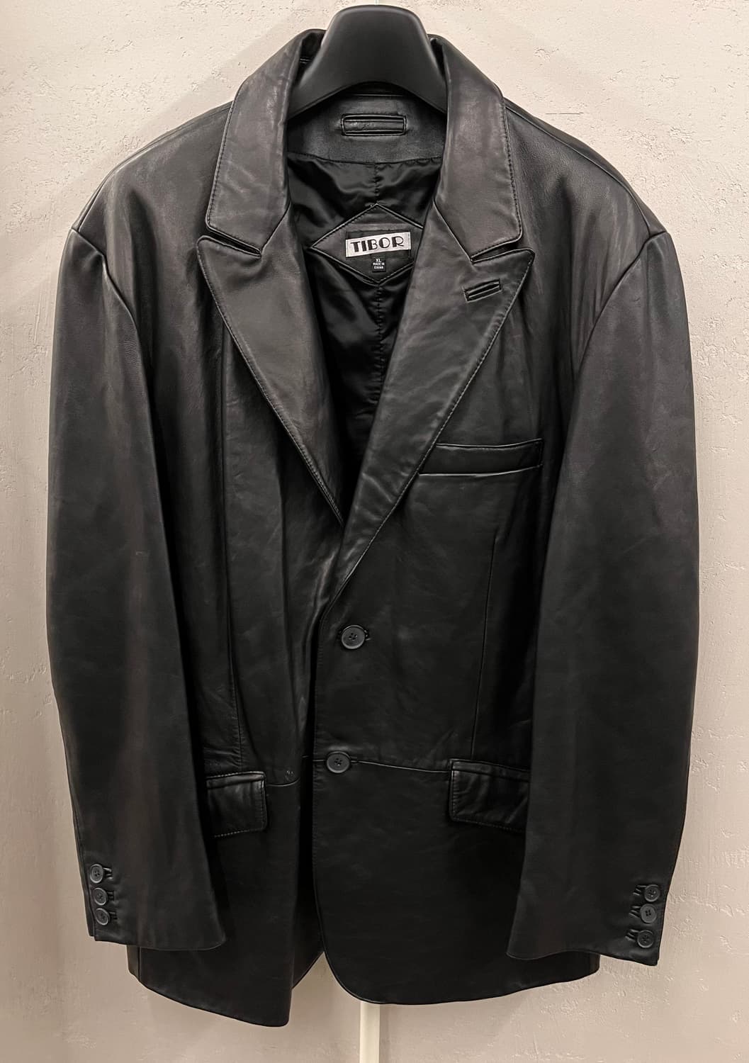 TIBOR 가죽 자켓 XL 상품이미지1