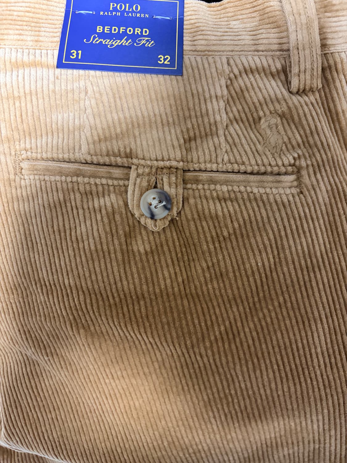 폴로 랄프 로렌 남성 스트레치 스트레이트핏 코듀로이 팬츠 31/32 상품이미지5
