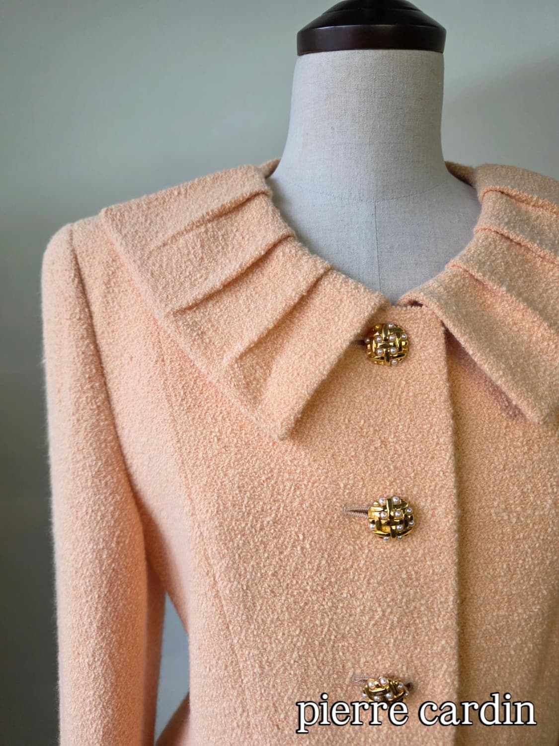 pierre cardin 피에르가르댕 부클 트위드 자켓 상품이미지1