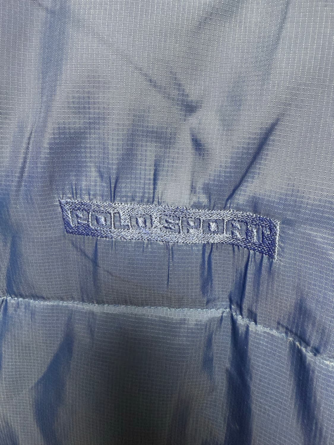 폴로 스포츠 패딩 블루 (실착있음) 상품이미지4