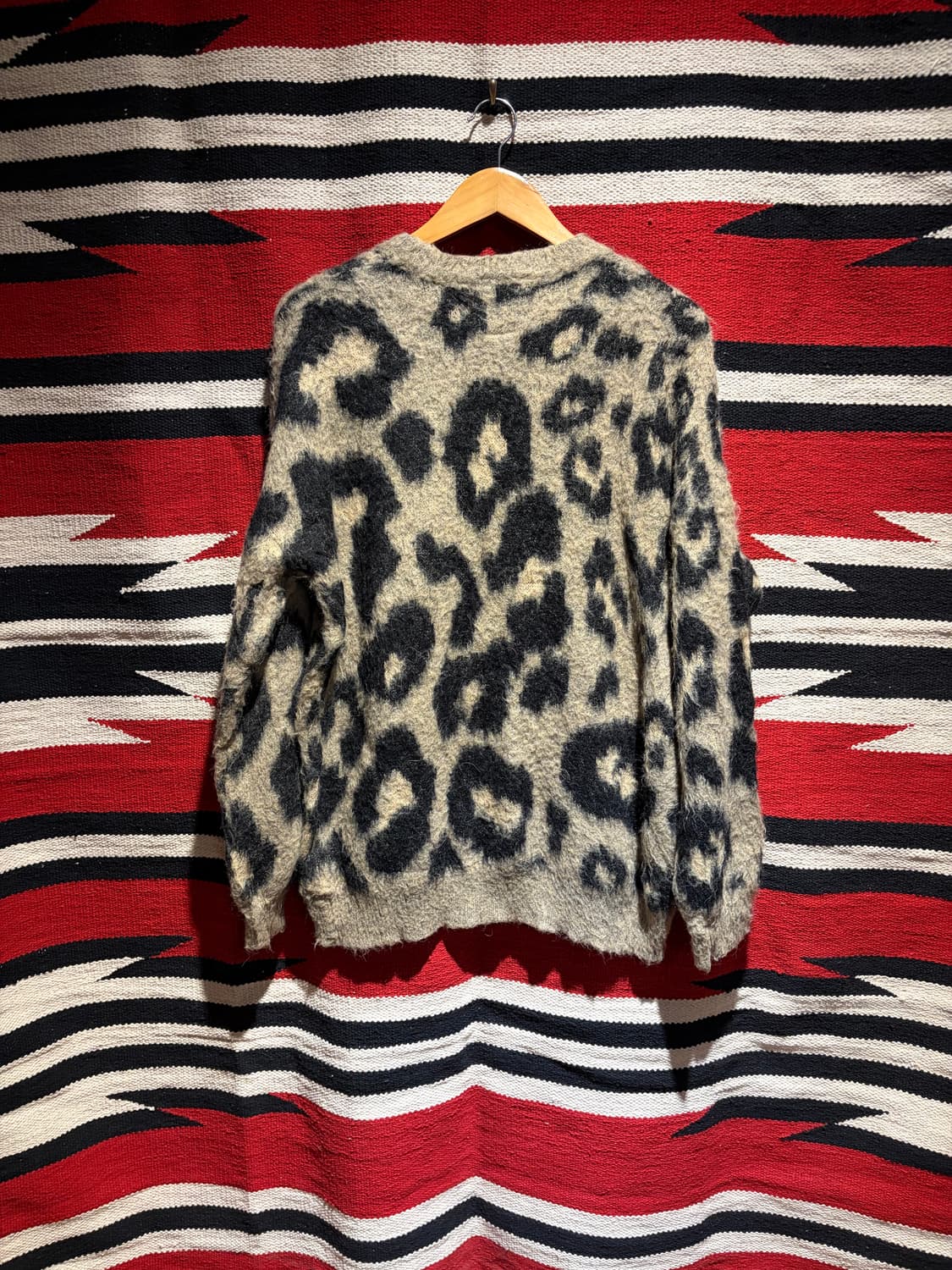 Leopard alphaca sweater / 레오파드 알파카 스웨터 상품이미지2