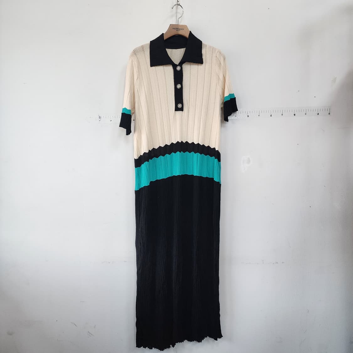 비스코스 니트 롱 원피스 상품이미지1