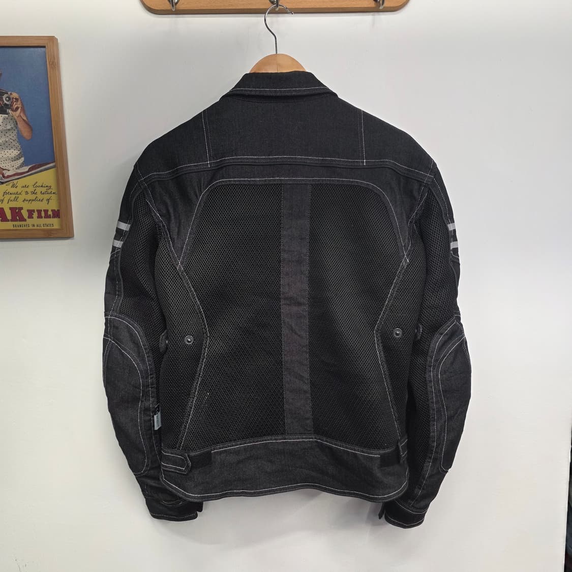 [M~L]Komine 코미네 데님 바이크 자켓 상품이미지6