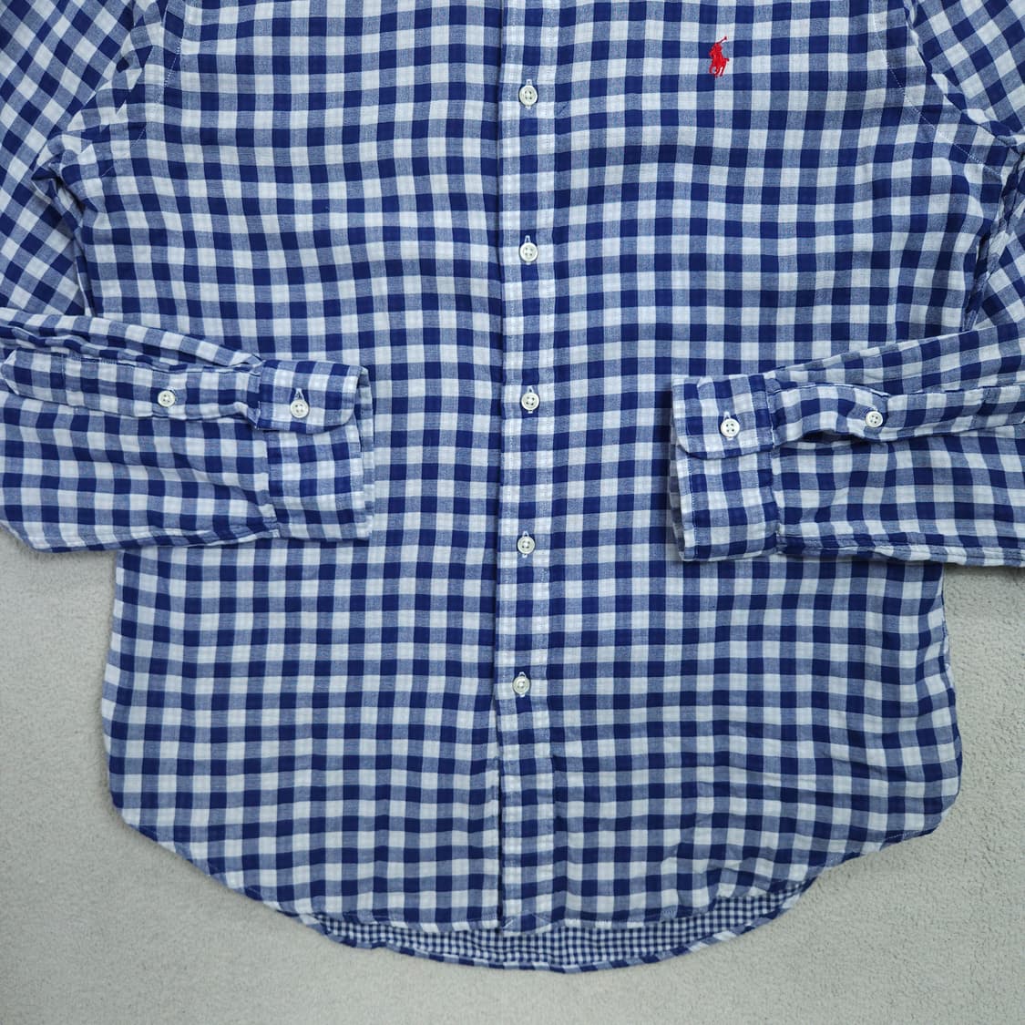 폴로 랄프 로렌 신형 체크 셔츠 L 상품이미지3