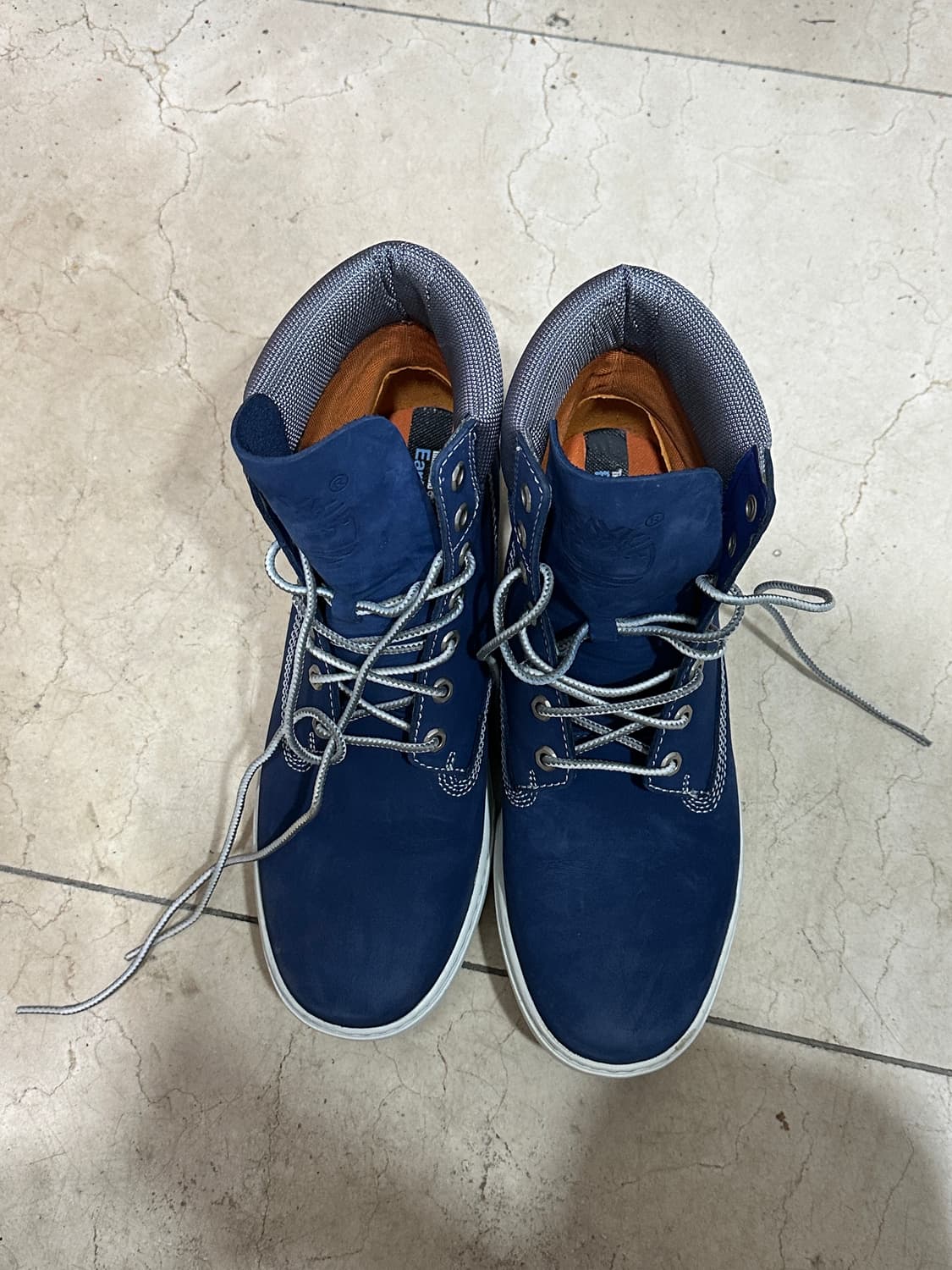 희귀템) 팀버랜드 워커 부츠 블루 US 9 ,270 사이즈 상품이미지1