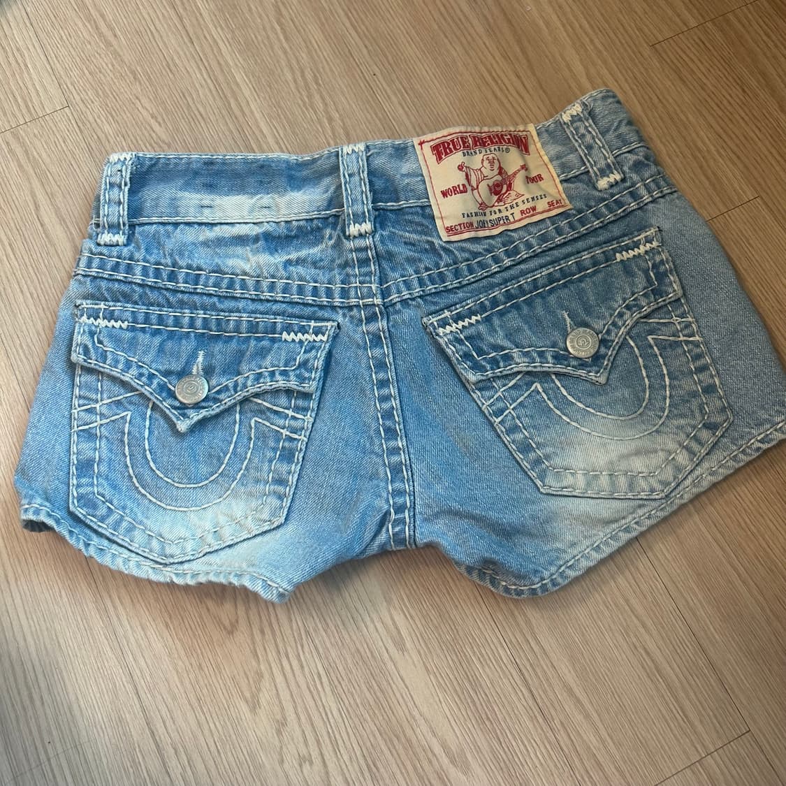 트루릴리젼 데님 핫팬츠 상품이미지2