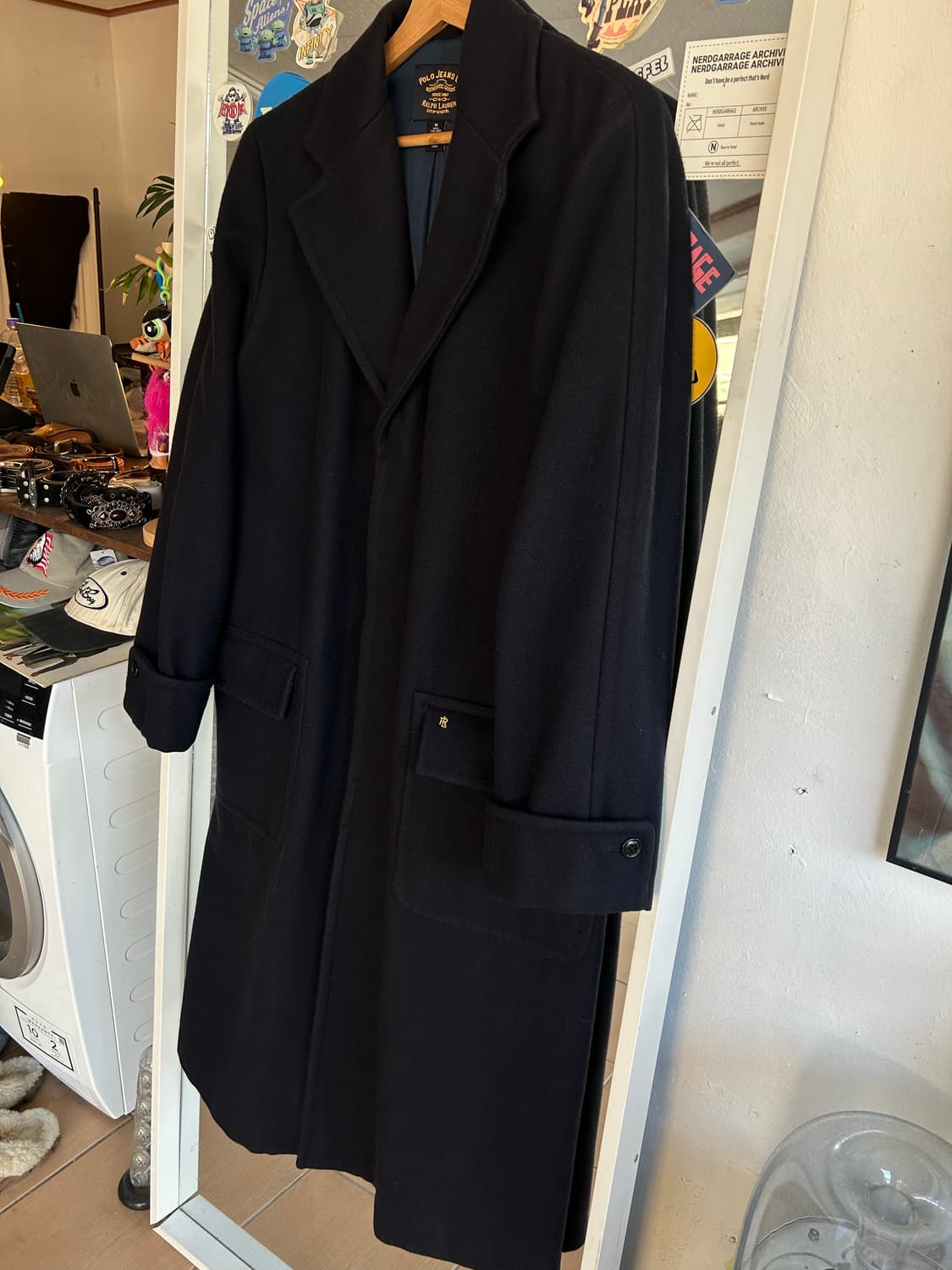 00‘s 폴로진스 울 롱코트  상품이미지4