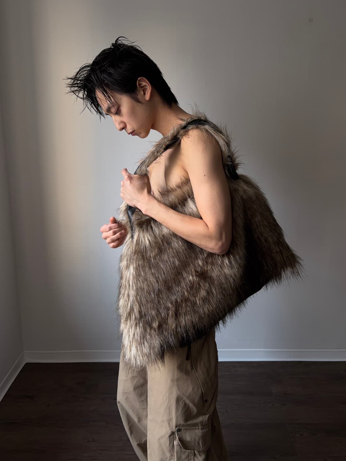 TAAE 002 폭스 퍼 빅 백 상품이미지5