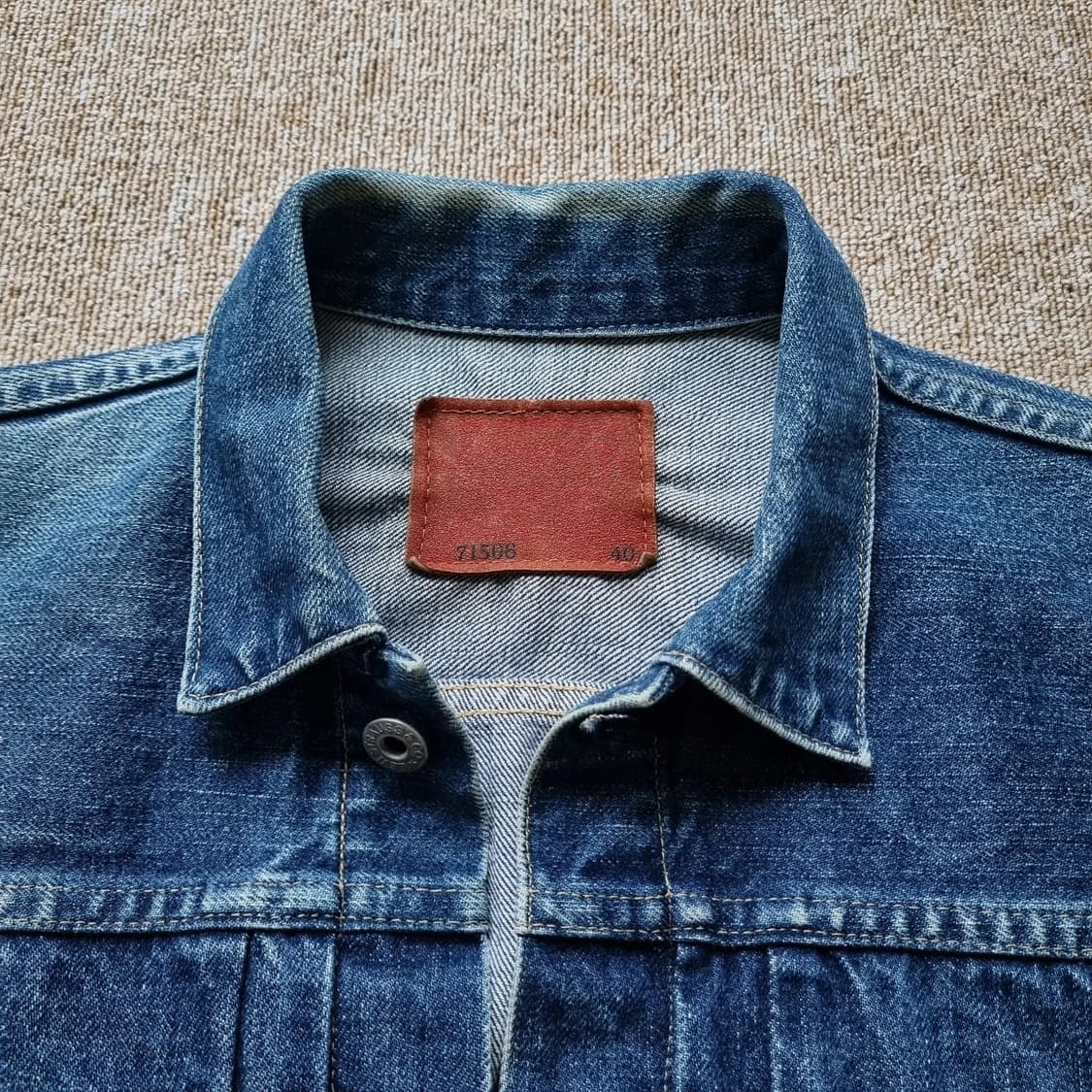 jpn 90s LEVIS 71506 1세대 대전 복각 Jkt 40sz 상품이미지3