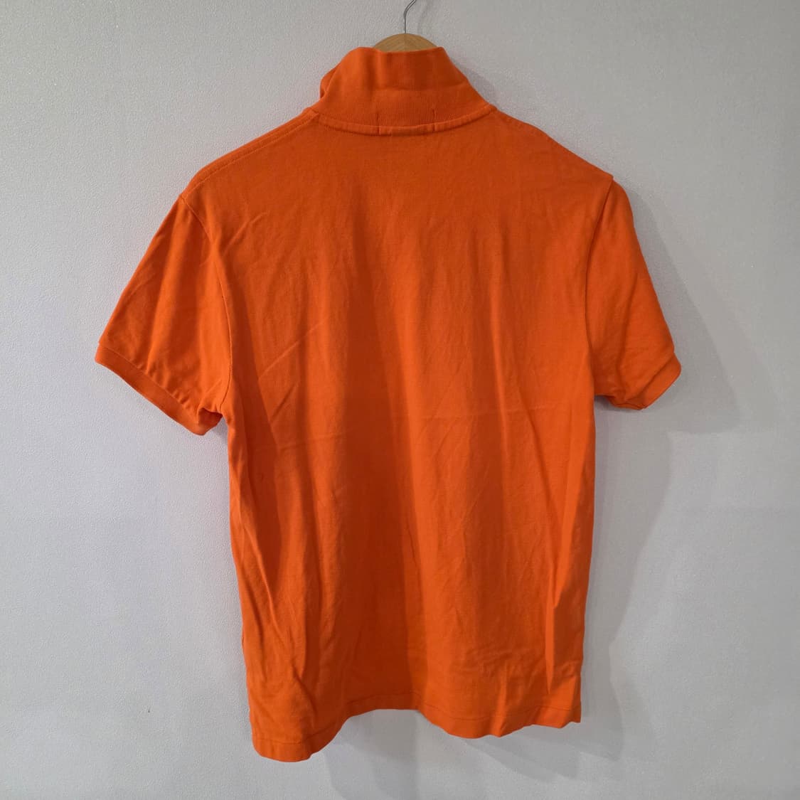 폴로 랄프로렌 오렌지 커스텀핏 반팔 카라티 M 상품이미지7
