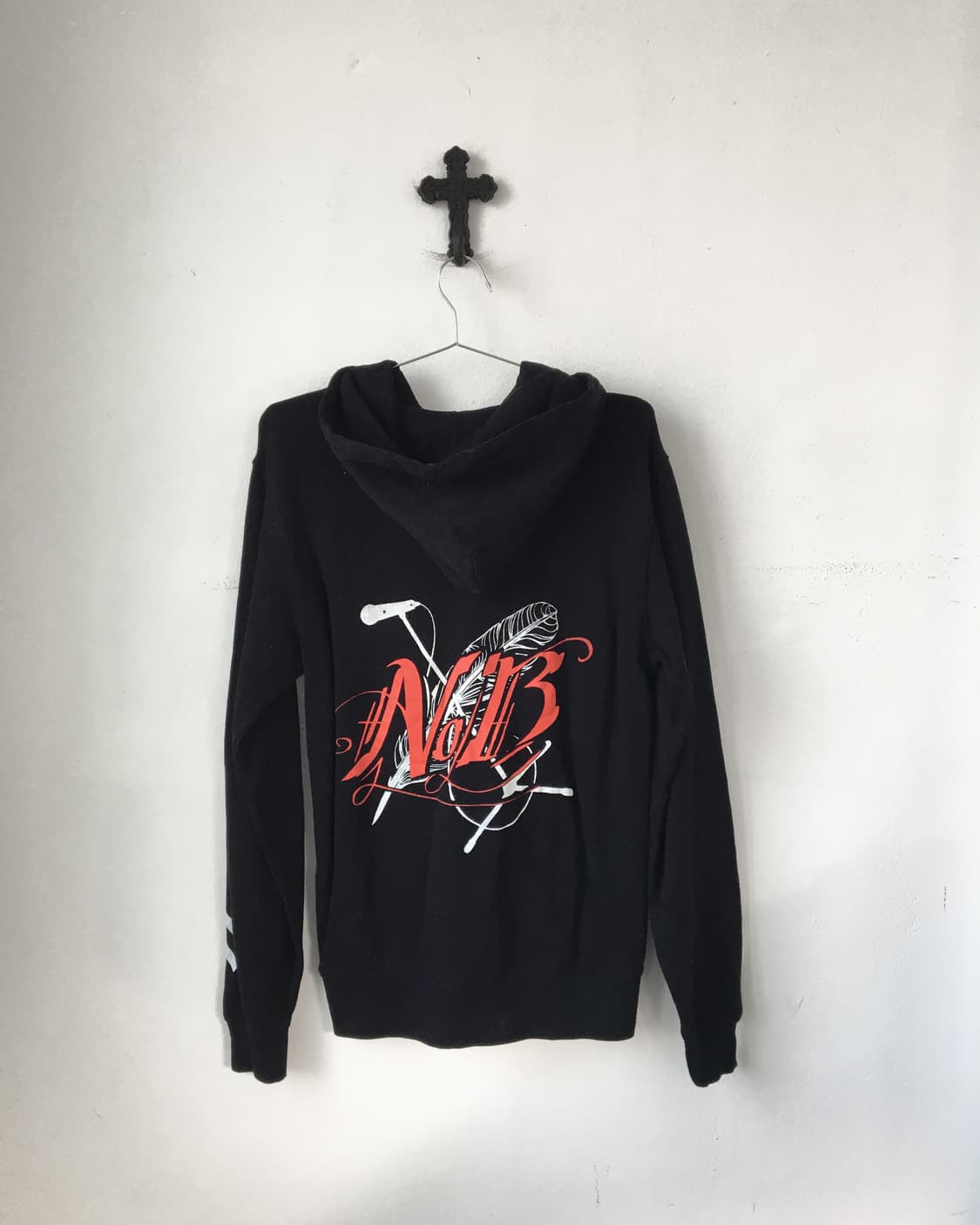 Back printing hood zip up 상품이미지2