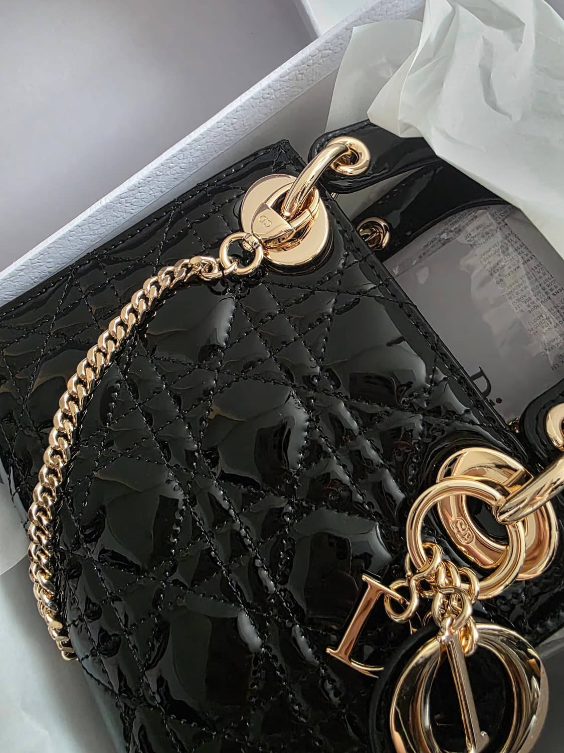 디올 레이디 미니 페이던트 상품이미지1