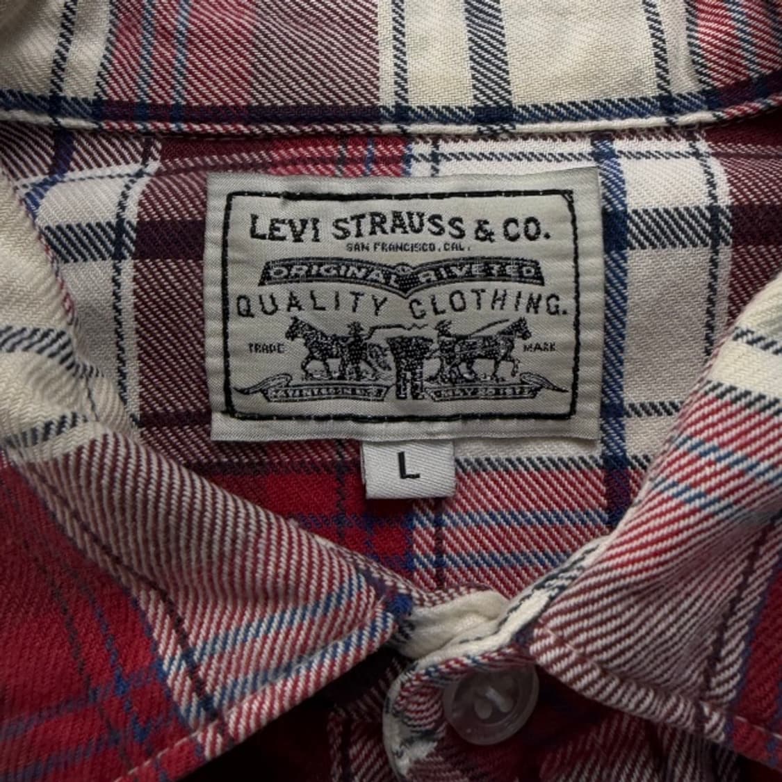 100 리바이스 웨스턴 셔츠 상품이미지3