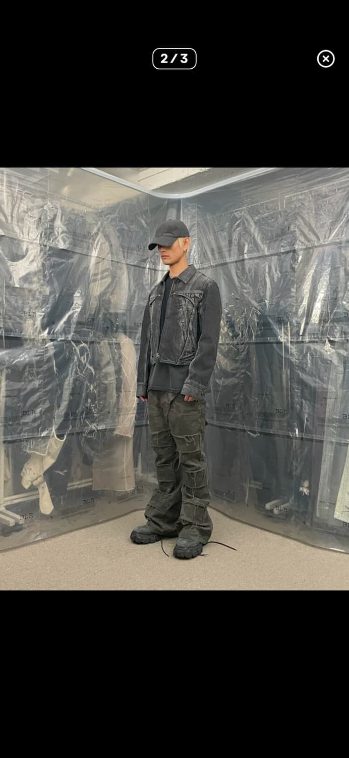 Blr 비엘알 카모 플레어 팬츠 상품이미지2