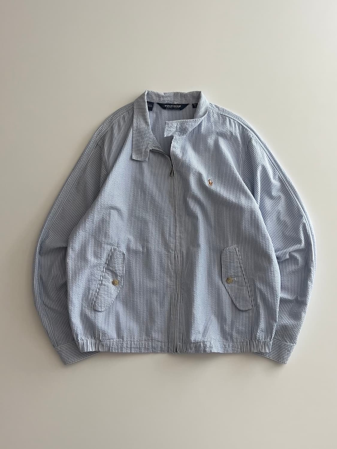 폴로 골프 랄프로렌 시어서커 바라쿠타 자켓 L 상품이미지1