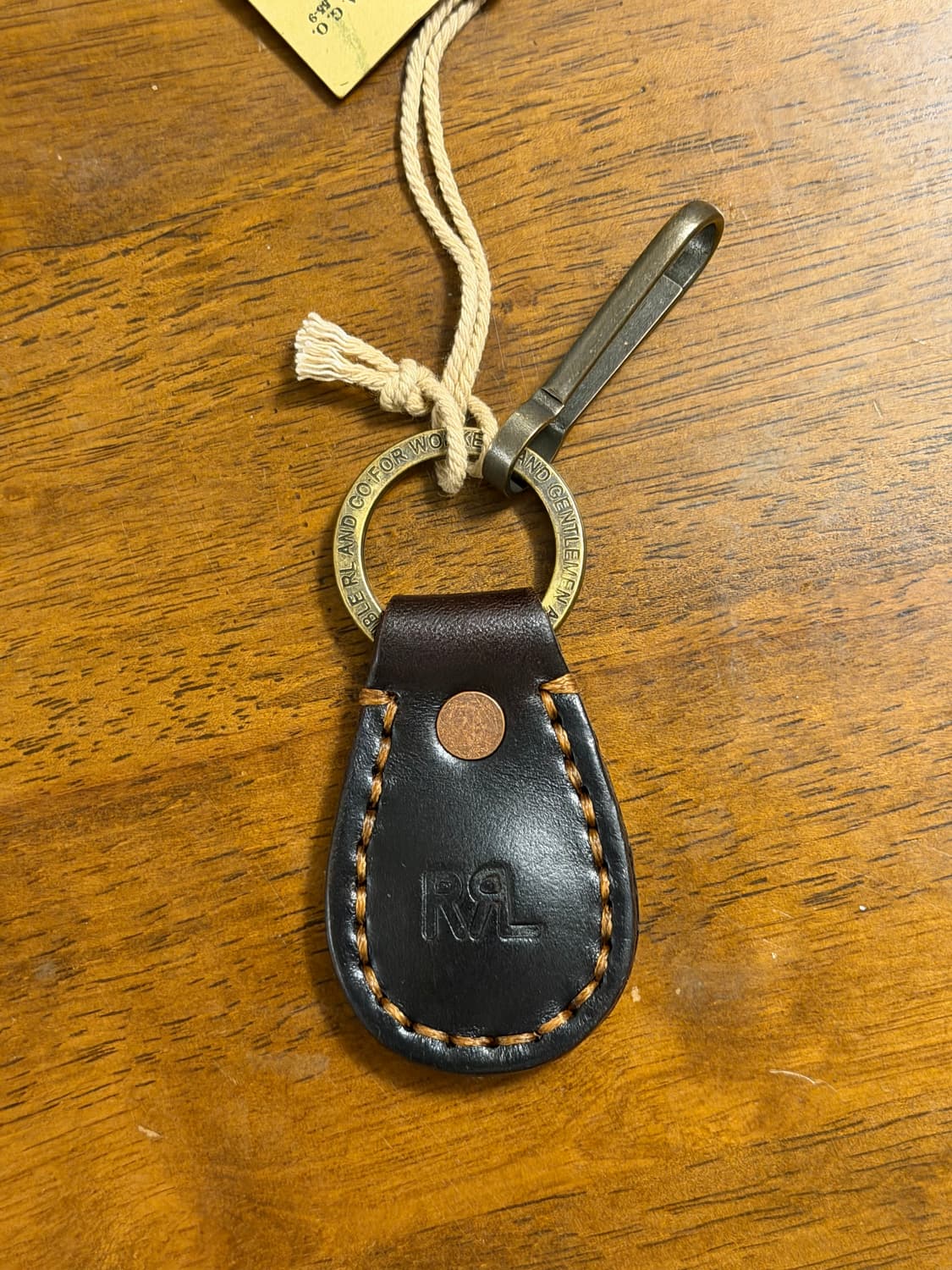 RRL 레더키링 상품이미지2