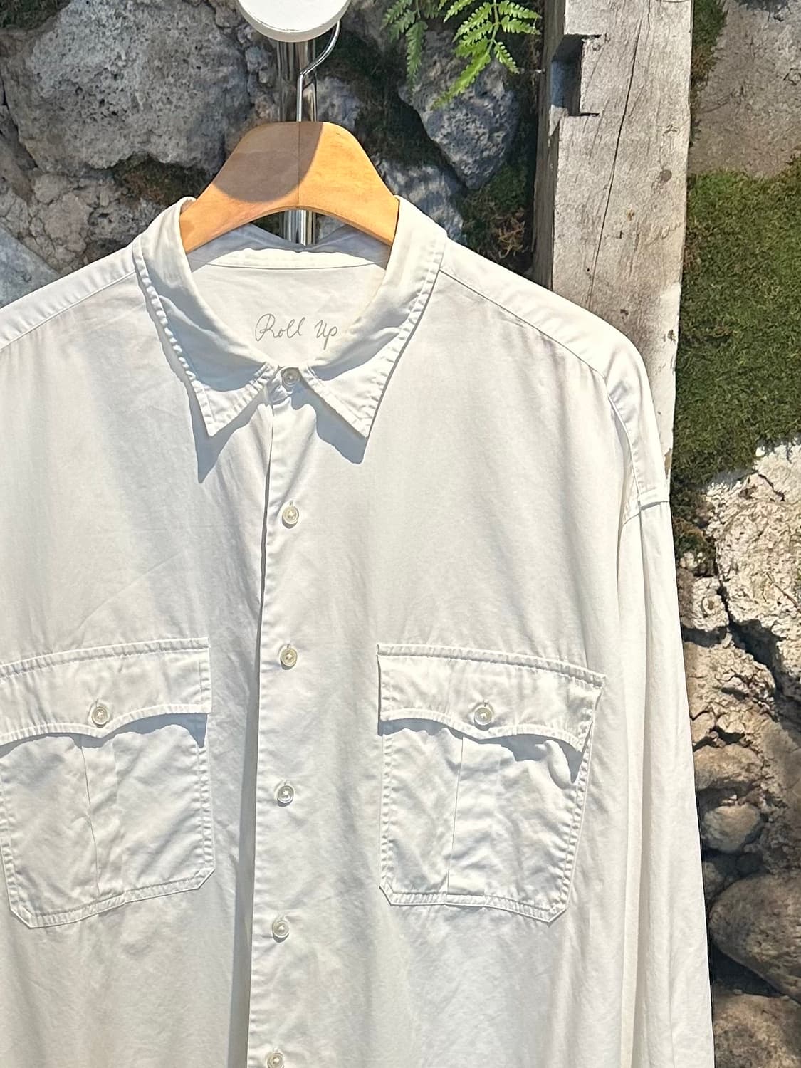 Poter Classic Roll Up Cotton Shirt 상품이미지2