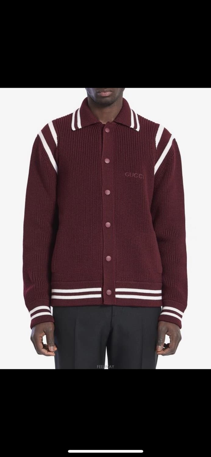 GUCCI 25SS 구찌 로고 울 가디건 신상 상품이미지5